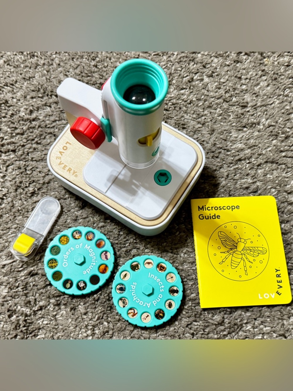 Lovevery Discover & Inspect Microscope Set